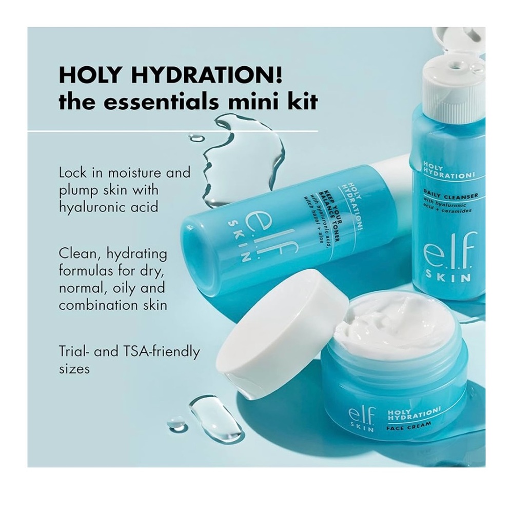 Holy Hydration Essentials Mini Kit - Blue